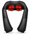 Wellivu™ Cordless Shiatsu Neck & Shoulder Massager with Heat