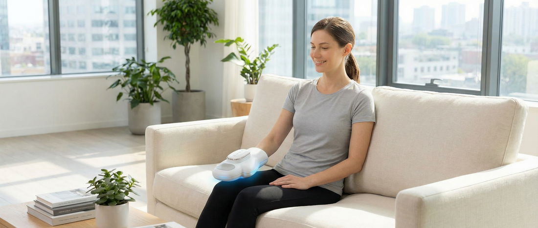 Effective hand massager for carpal tunnel relief in a home office setting