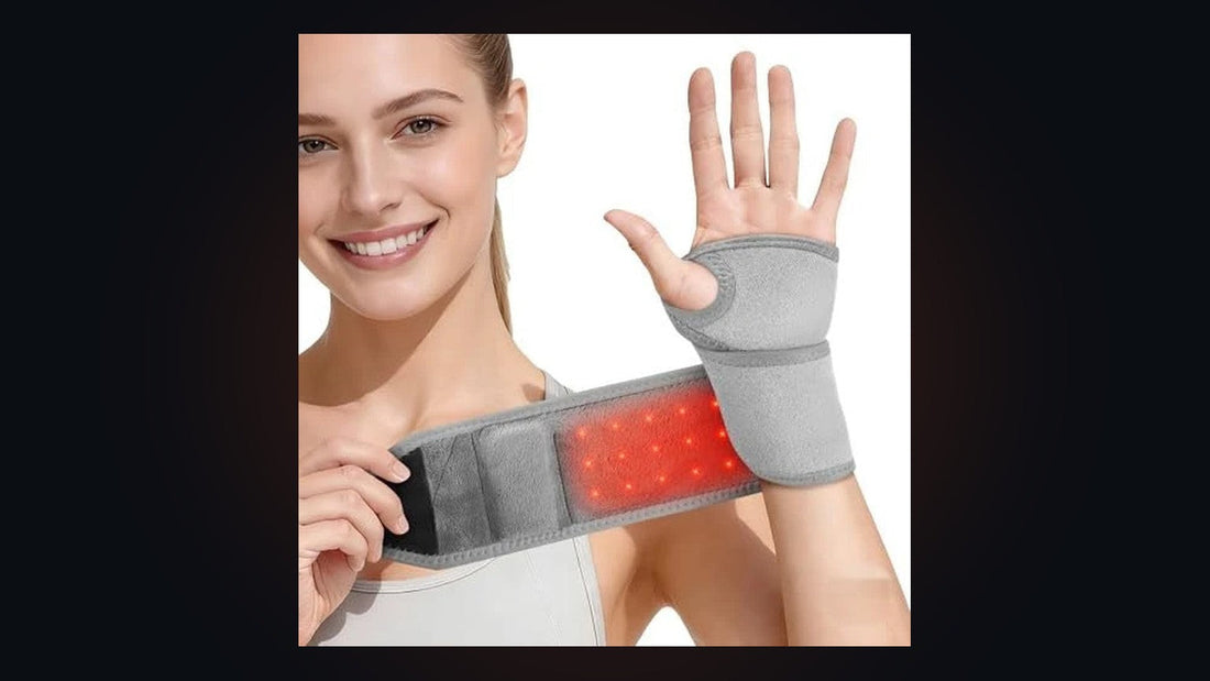 Wellivu™ Heated Wrist Massager with Vibration & 5 Heat Levels