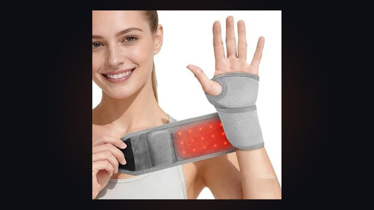 Wellivu™ Heated Wrist Massager with Vibration & 5 Heat Levels