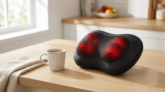 Wellivu™ Shiatsu Neck & Shoulder Massager With Heat