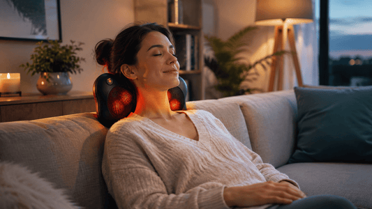 Neck Massager for Stiff Neck & Shoulder Relief - Wellivu.com