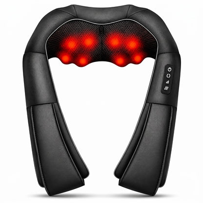Wellivu™ Cordless Shiatsu Neck & Shoulder Massager with Heat | Wellivu.com