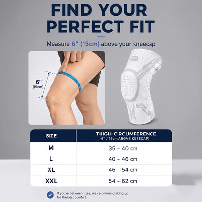 Wellivu™ Knee Compression Brace with Adjustable Dial | Wellivu.com