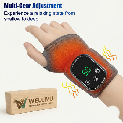 WELLIVU™ Heated Wrist Massager — Soothing Warmth for Tired Wrists | Wellivu.com