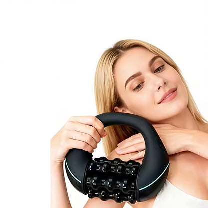 3-Speed Electric Massage Roller – Neck, Shoulder & Waist Relief