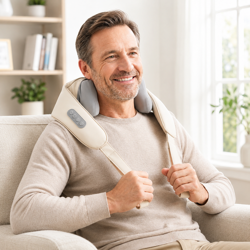 Wellivu™ Cordless Neck & Shoulder Massager With Heat