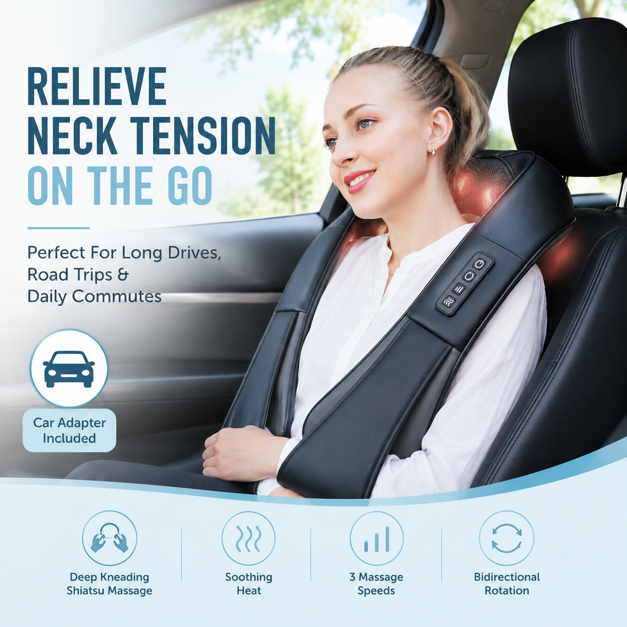 Wellivu™ DeepRelief Neck & Shoulder Massager