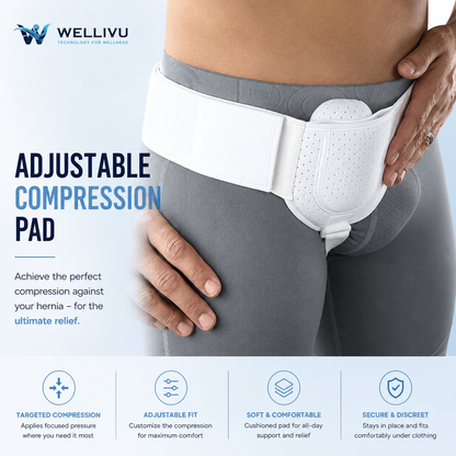 Wellivu™ Inguinal Hernia Support Belt