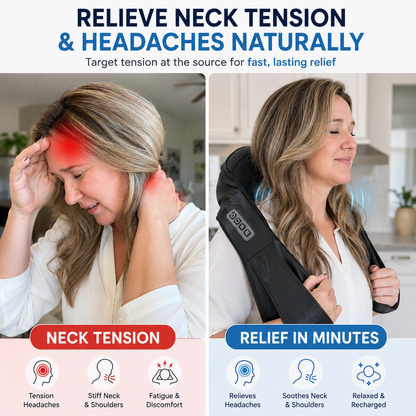 Wellivu™ DeepRelief Neck & Shoulder Massager