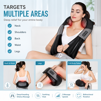 Wellivu™ DeepRelief Neck & Shoulder Massager