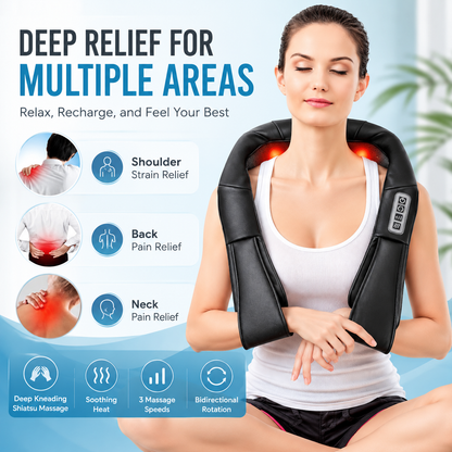 Wellivu™ DeepRelief Neck & Shoulder Massager