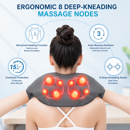 Wellivu™ DeepRelief Neck & Shoulder Massager