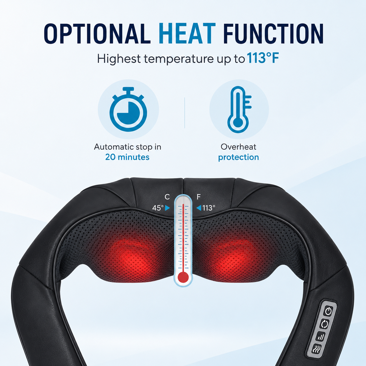 Wellivu™ DeepRelief Neck & Shoulder Massager