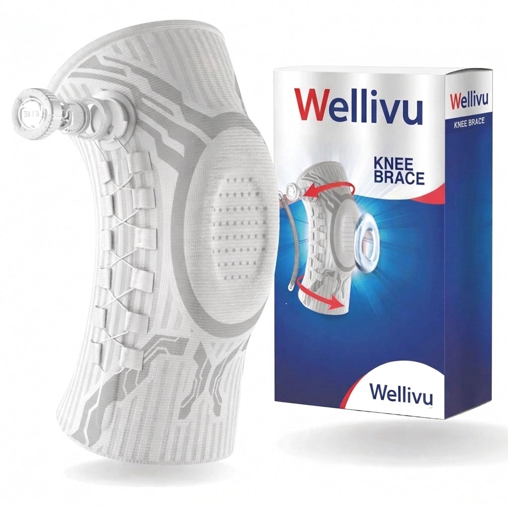 Wellivu Knee Compression Brace - gallery | Wellivu