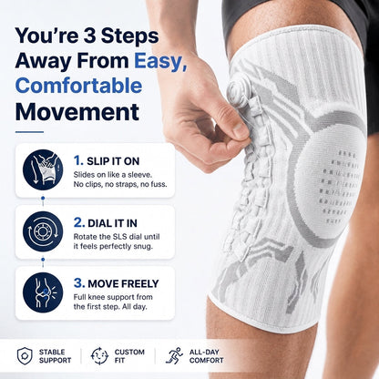 Wellivu Knee Compression Brace - gallery | Wellivu