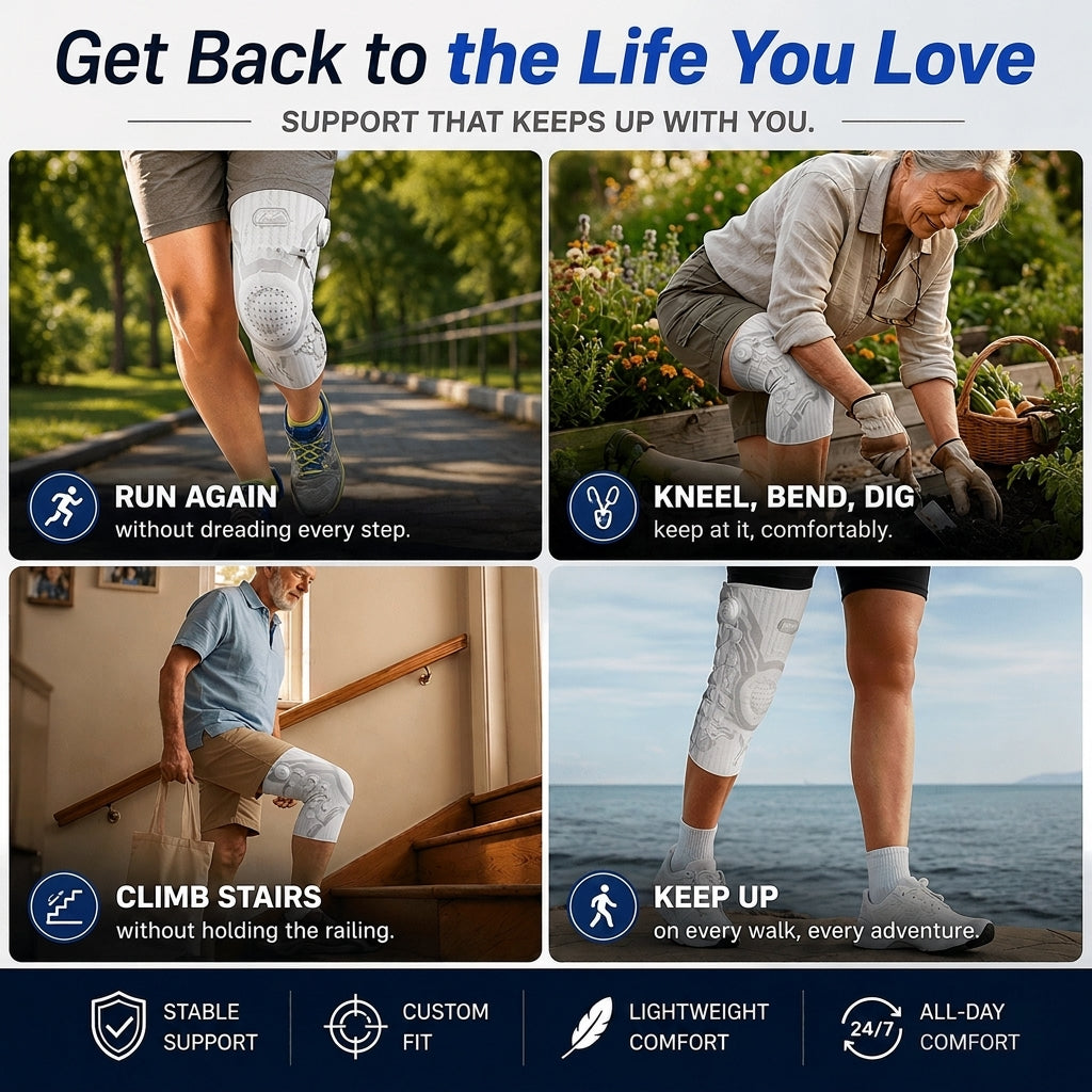 Wellivu Knee Compression Brace - gallery | Wellivu