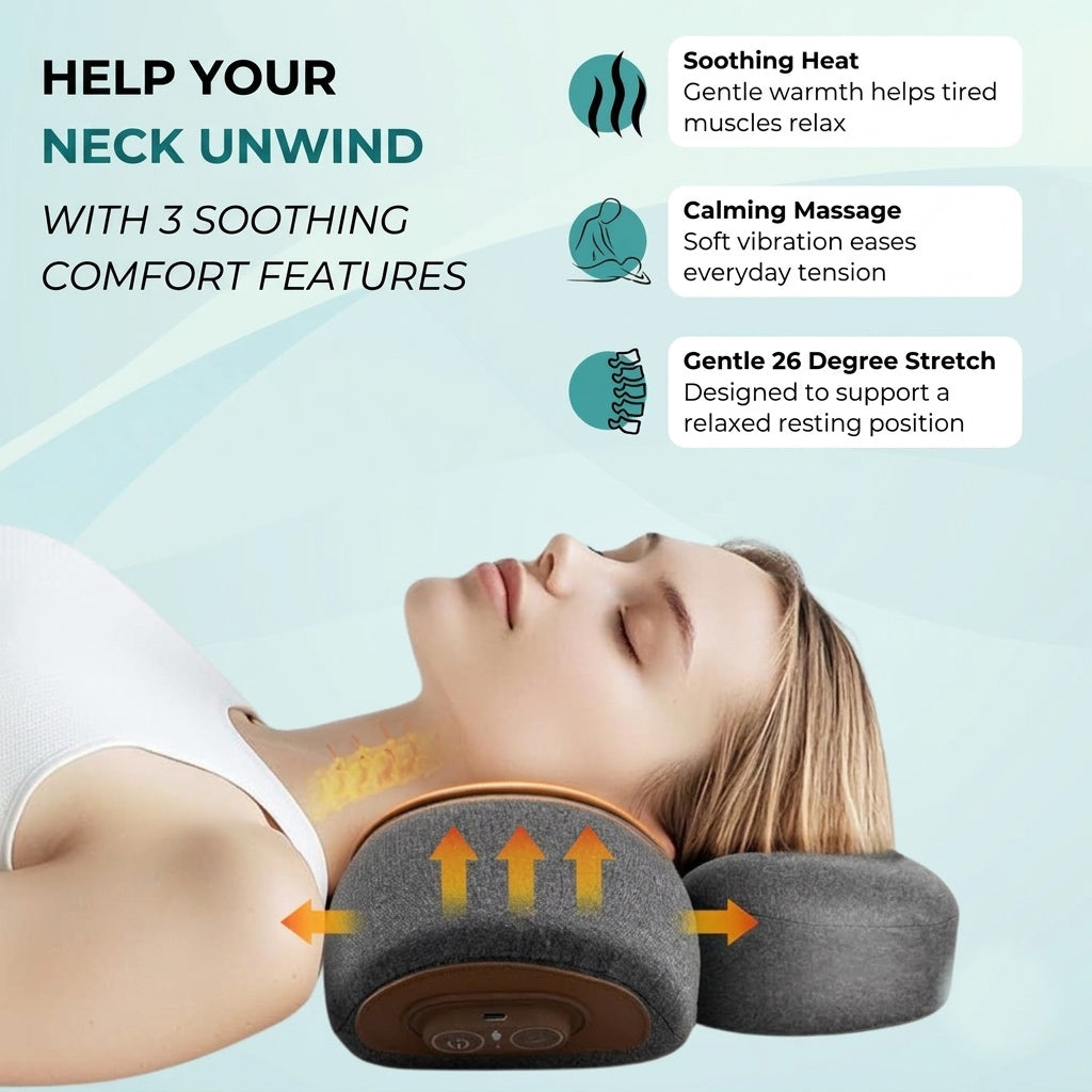 Wellivu Neck Traction Pillow - gallery | Wellivu