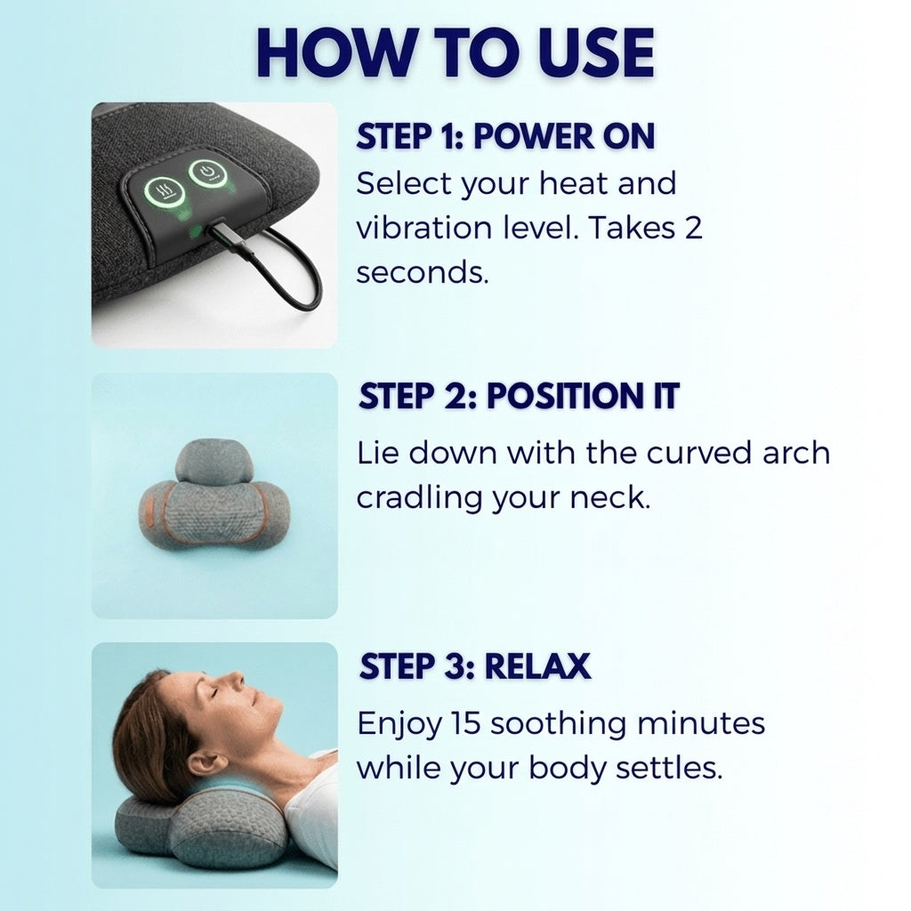 Wellivu Neck Traction Pillow - gallery | Wellivu